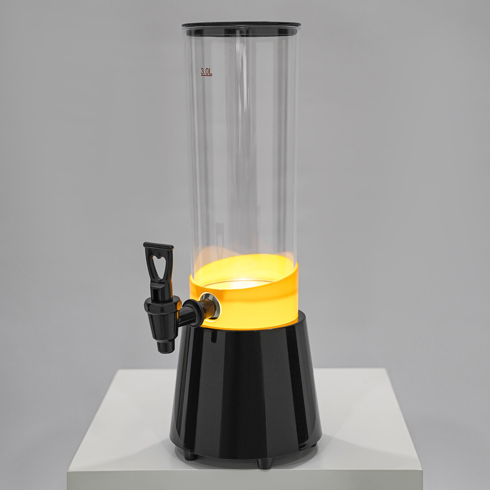 3L Plastic Beverage Dispenser&Water Juice Drink Dispenser Modern Free-standing