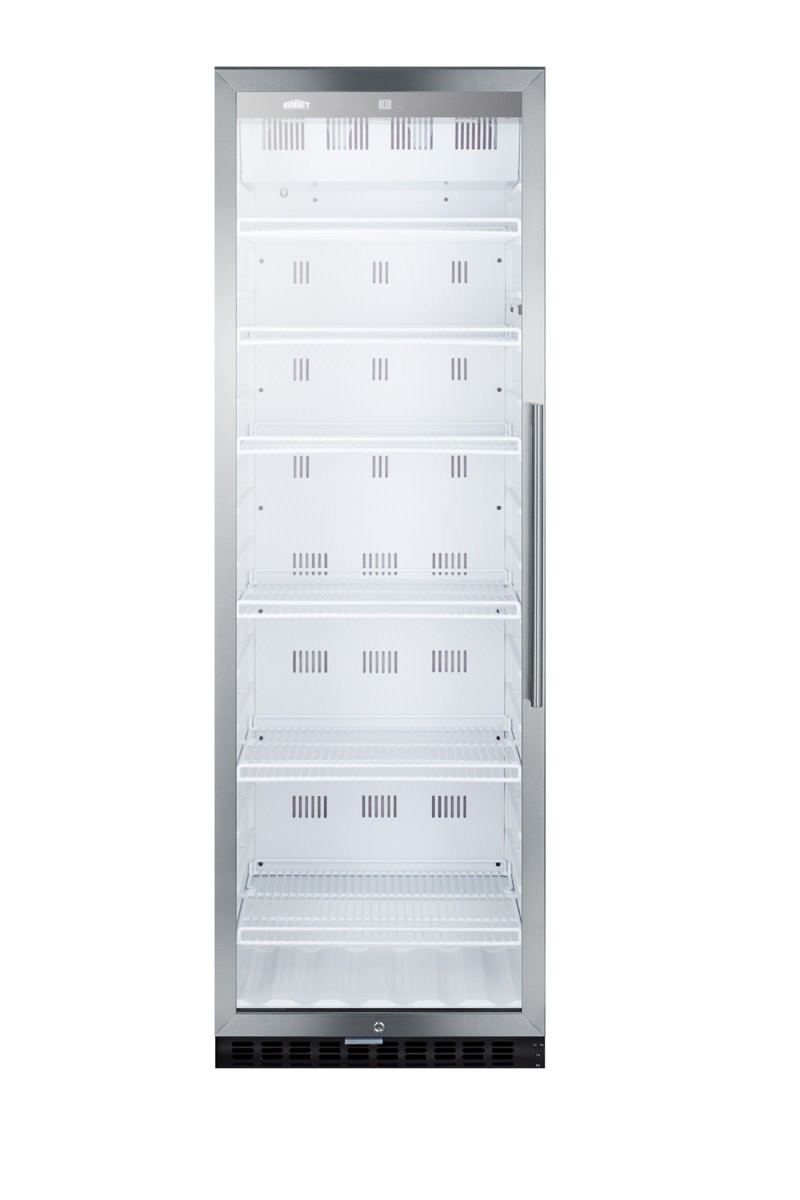 Summit SCR1400WLHC Commercial 24″W 12.6 Cu. Ft. Left Swing – Stainless Steel