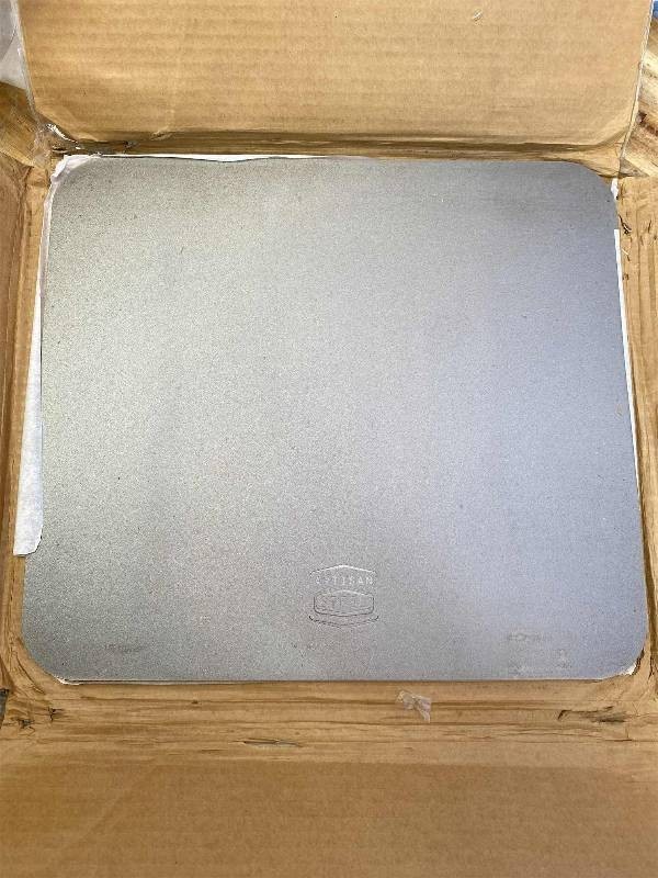 Steel Pizza Pan 16″x14.25″x0.25 (thick) Made in the USA