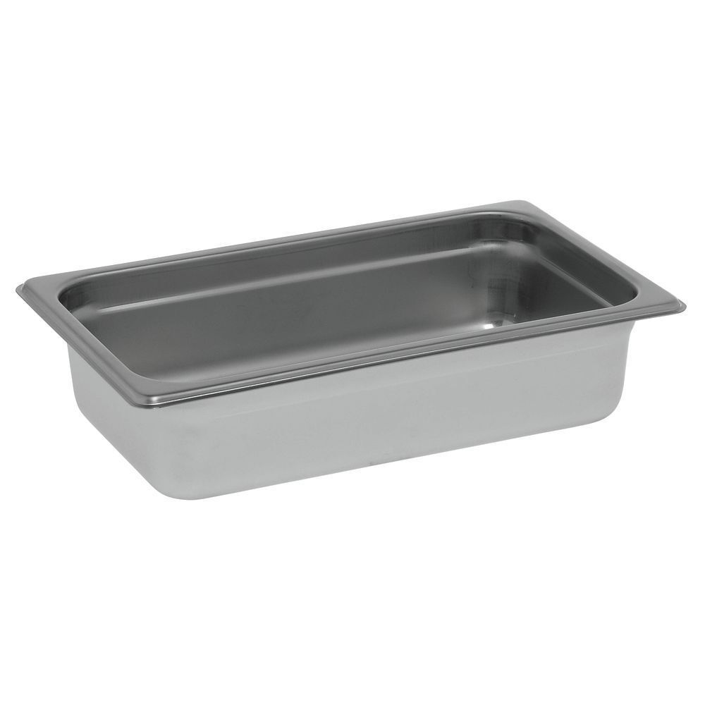 HUBERT Steam Table Pan 1/4 Size 24 Gauge Stainless Steel – 2 1/2″D