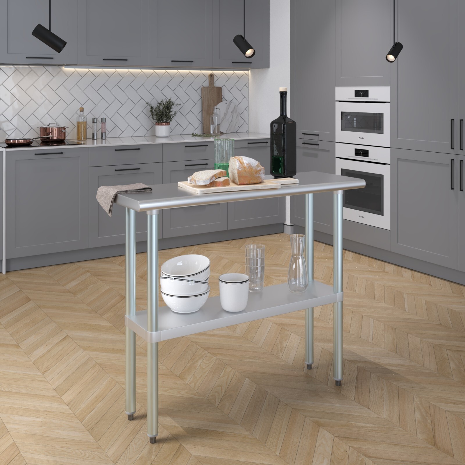 14 in. x 48 in. Stainless Steel Table