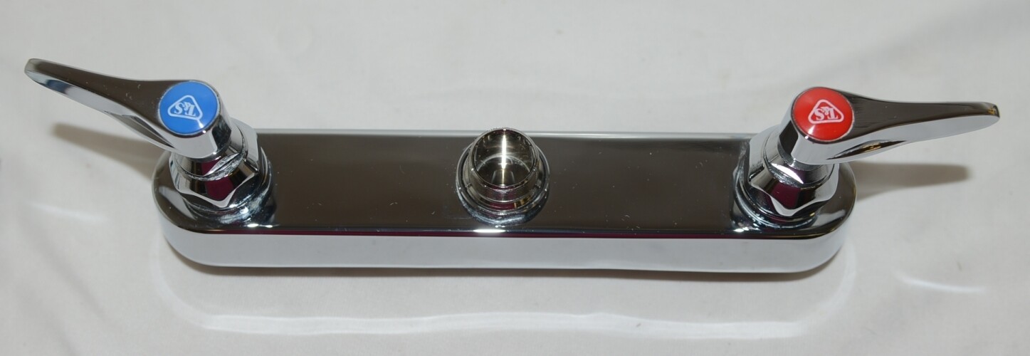 T&S B1120LN Workboard Faucet Deck Mount 8 Inch Centers Less Nozzle