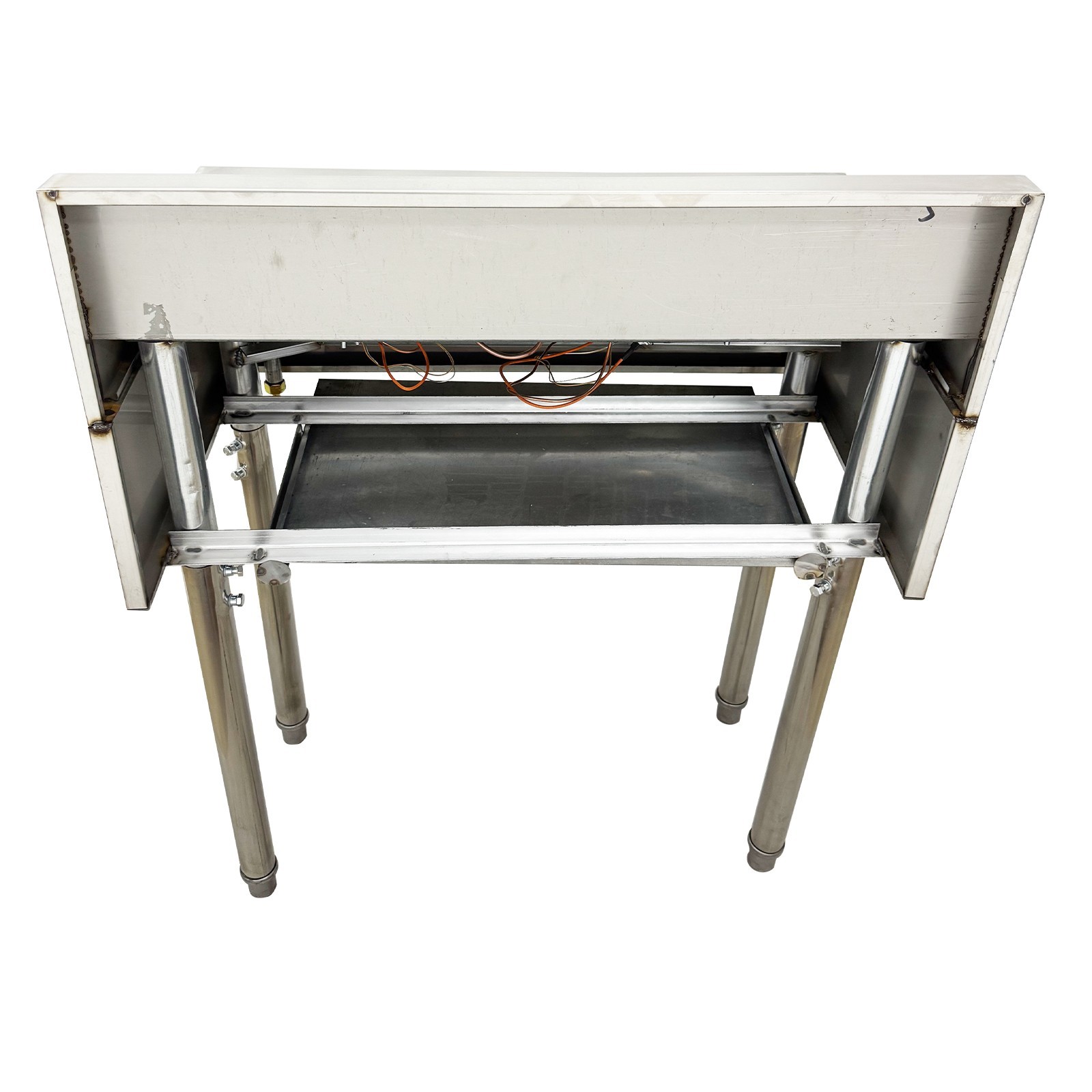 4.5kW *2 Low Height Gas Stove Commercial Floor Double Burner Liquefied Gas
