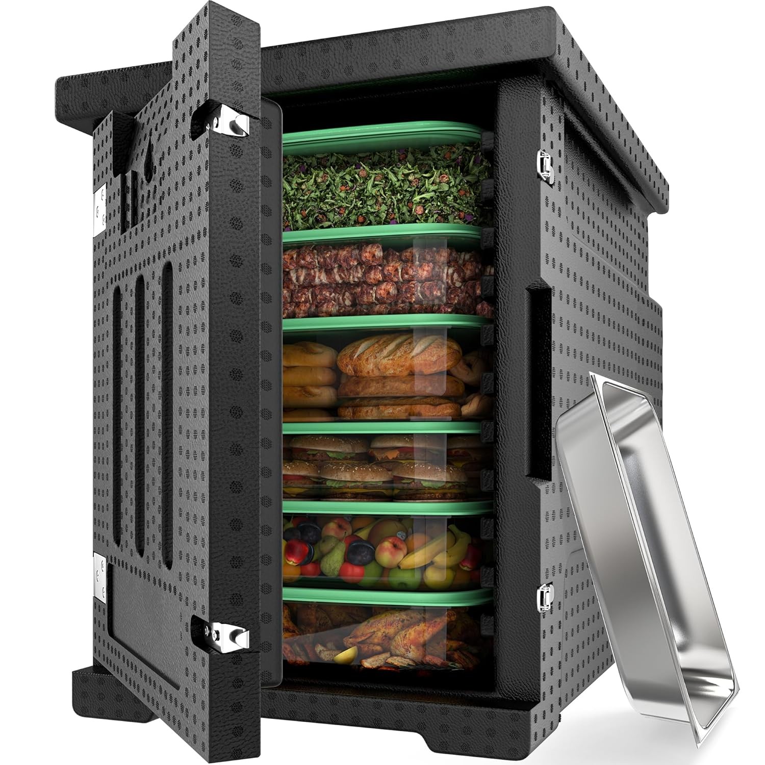Hot Food Carrier YITAHOME 95 Qt Insulated EPP
