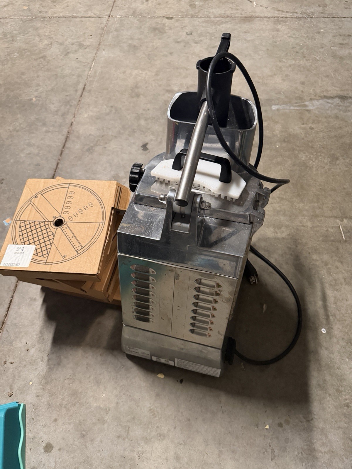 Univex Commercial Continuous Feed Food Processor Continuous Feed Processor