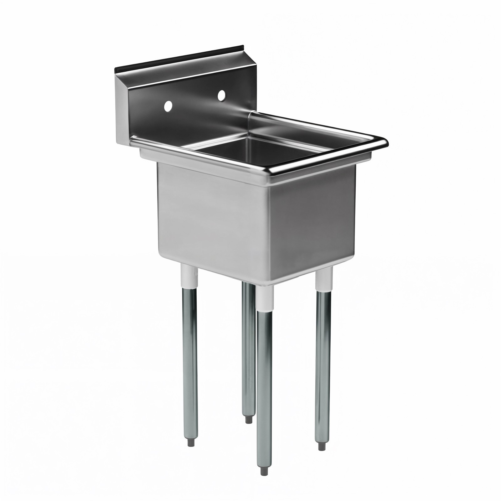 20 in. x 22 in. Stainless Steel One Compartment Sink with 14 in. x 16 in. Bowl