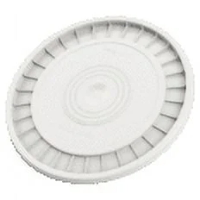 (12 pack) United Solutions 5 Gallon Round Plastic Utility Bucket Lid,1 Each