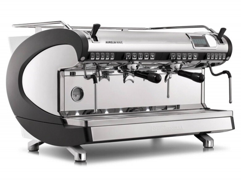 Simonelli Aurelia WAVE Digit 2 Group Commercial Espresso Machine for Coffee Shop