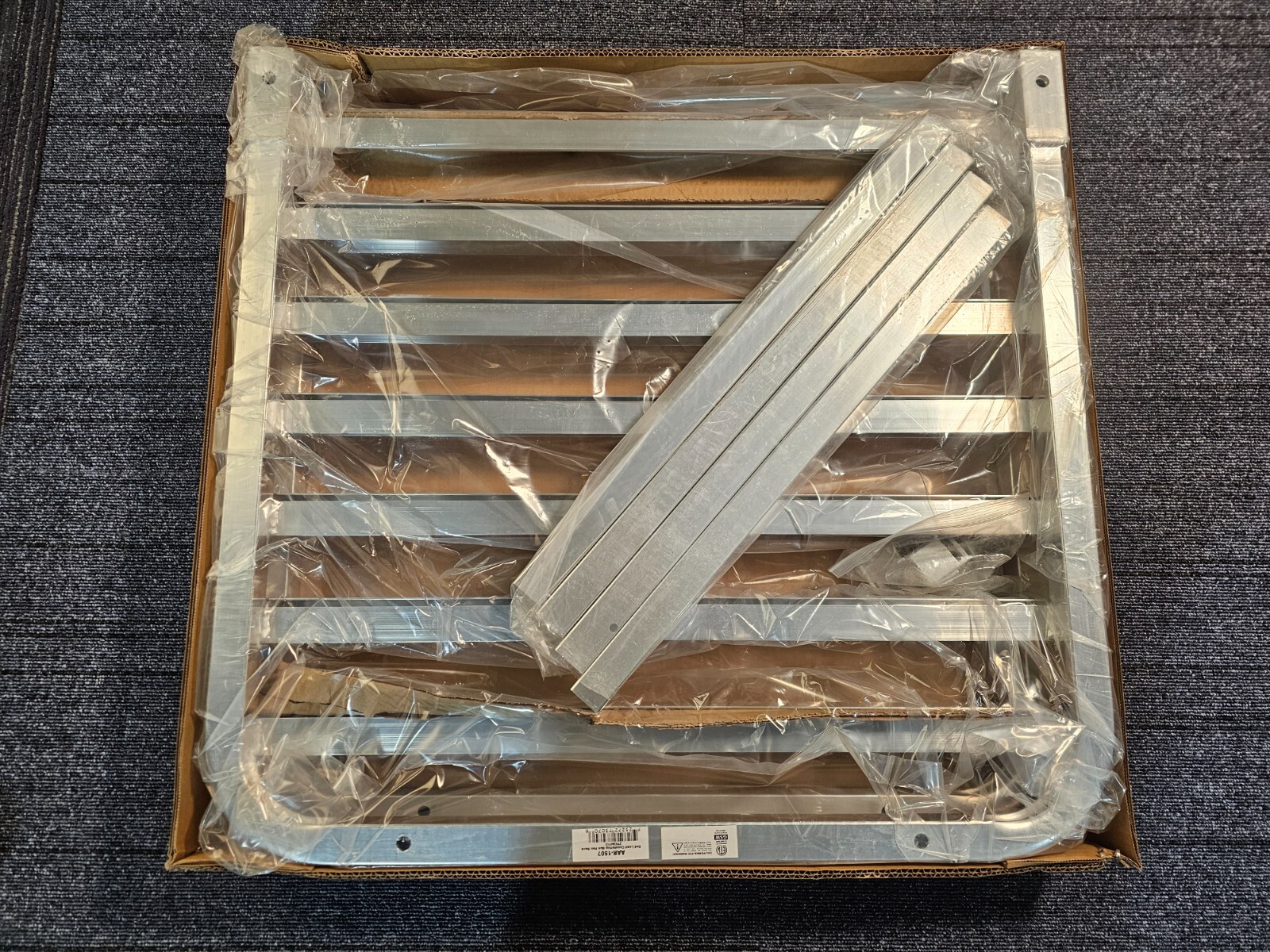 GSW Aluminum Knock Down Half Size Countertop 7 Pan AAR-1507 Rack for Commercial