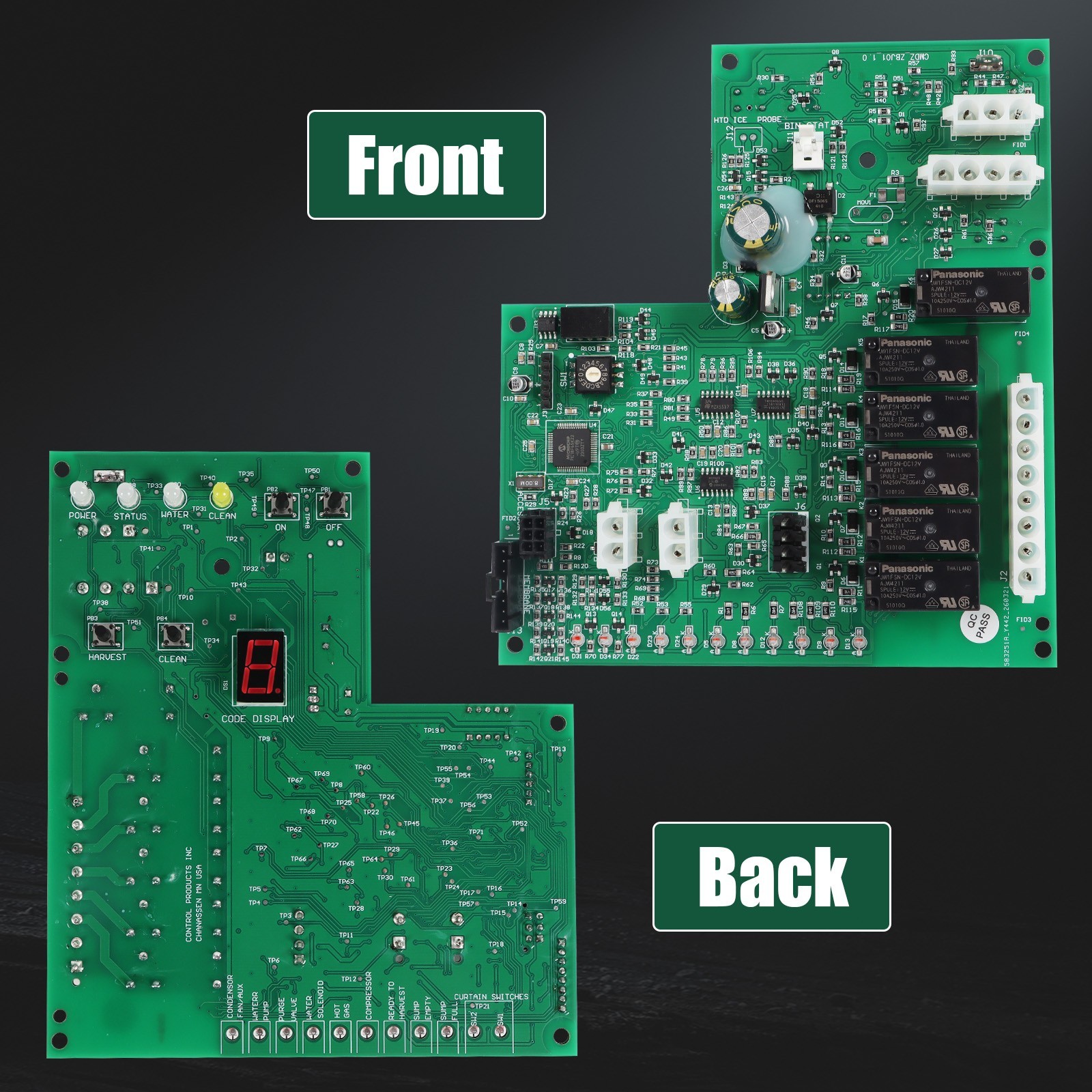 11-0621-21 Control Board Assembly Cuber For Scotsman-Ice 11-0621-21, 11-0550-28