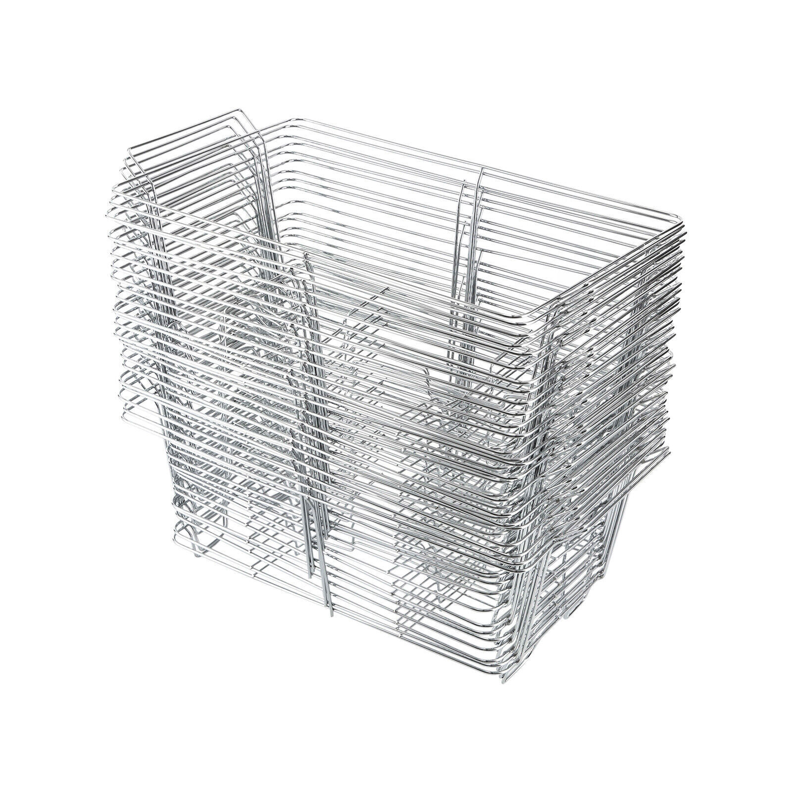 24-Pack Full-Size Chafing Wire Racks Buffet Stand 20 × 12 in Silver