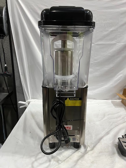 Galaxy Single 3 Gallon Bowl Refrigerated Beverage Dispenser – 120V