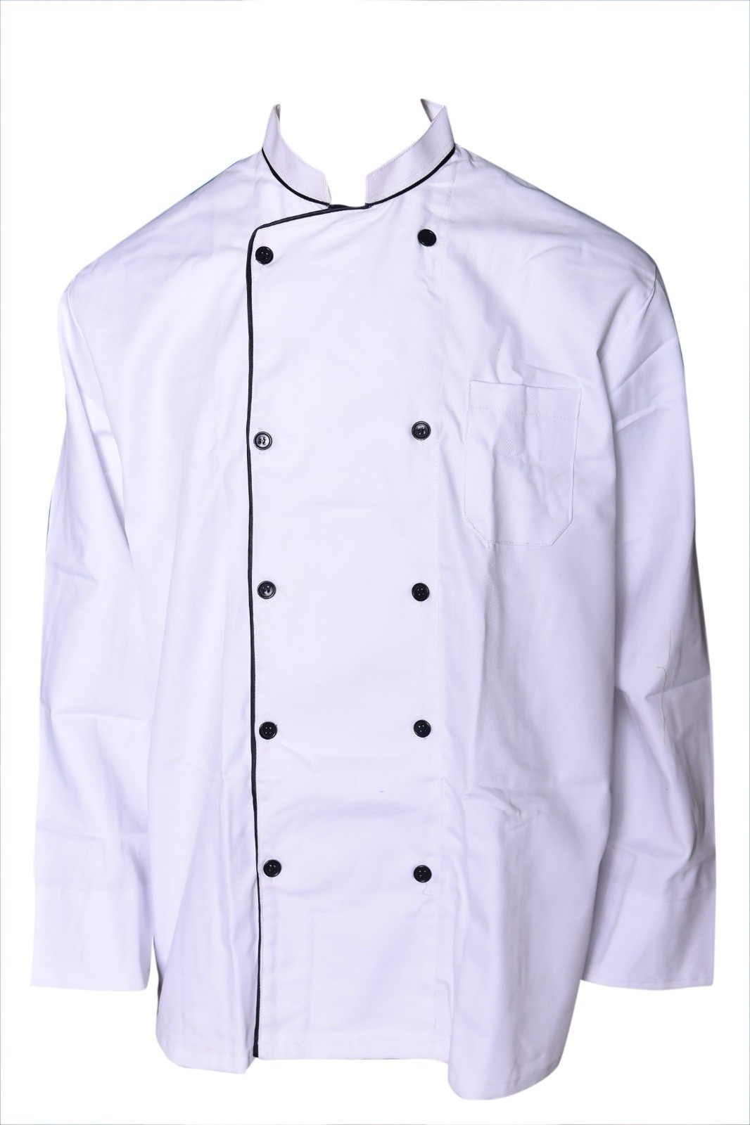 Personalized Printed Men’s Short-Sleeve Chef Coat Jacket -S-2XL