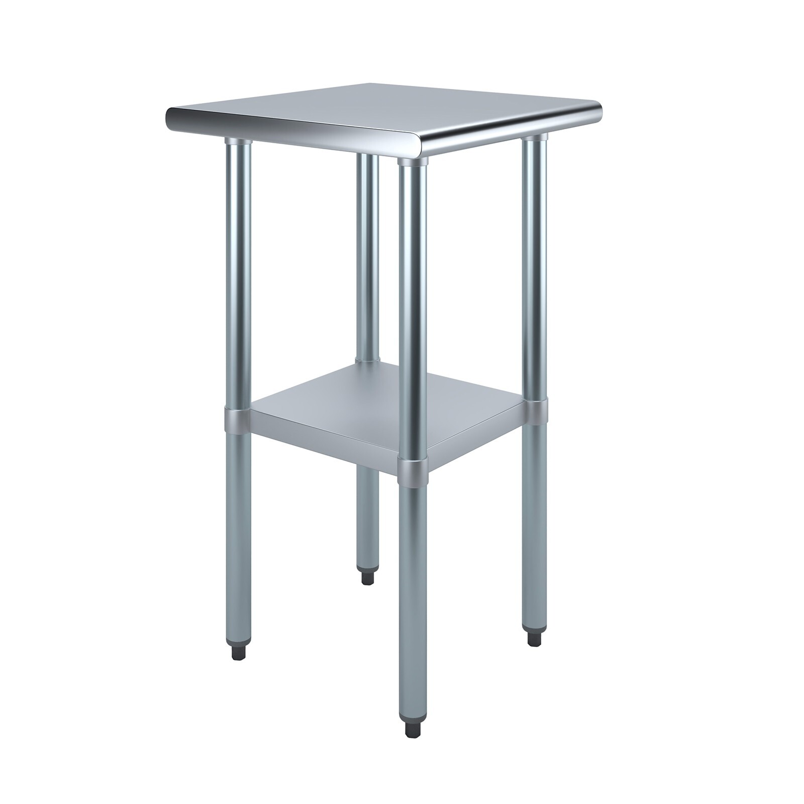 20 in. x 20 in. Stainless Steel Work Table | Metal Utility Table