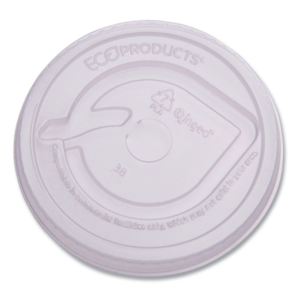 Eco-Products EPFLCC 9 – 24 oz. RE & Compos Cold Cup Flat Lids – WHT (1000/CT)New