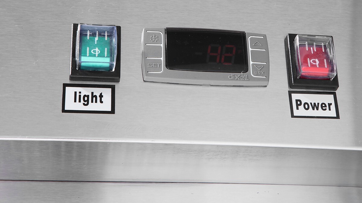 Atosa MCF8720GR, Bottom Mount 1 GLASS Door FREEZER