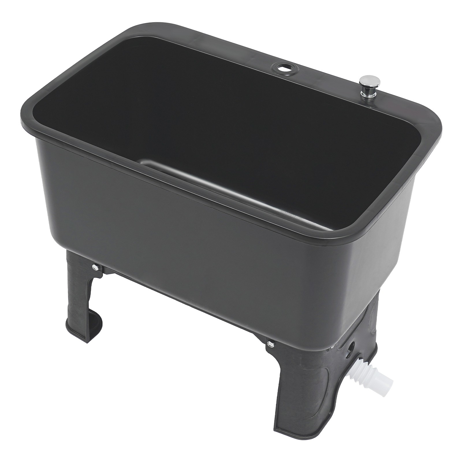 PP Mop Sink, Freestanding Mop Bucket, Floor Mop Sink Kit, Rectangular Mop Basin