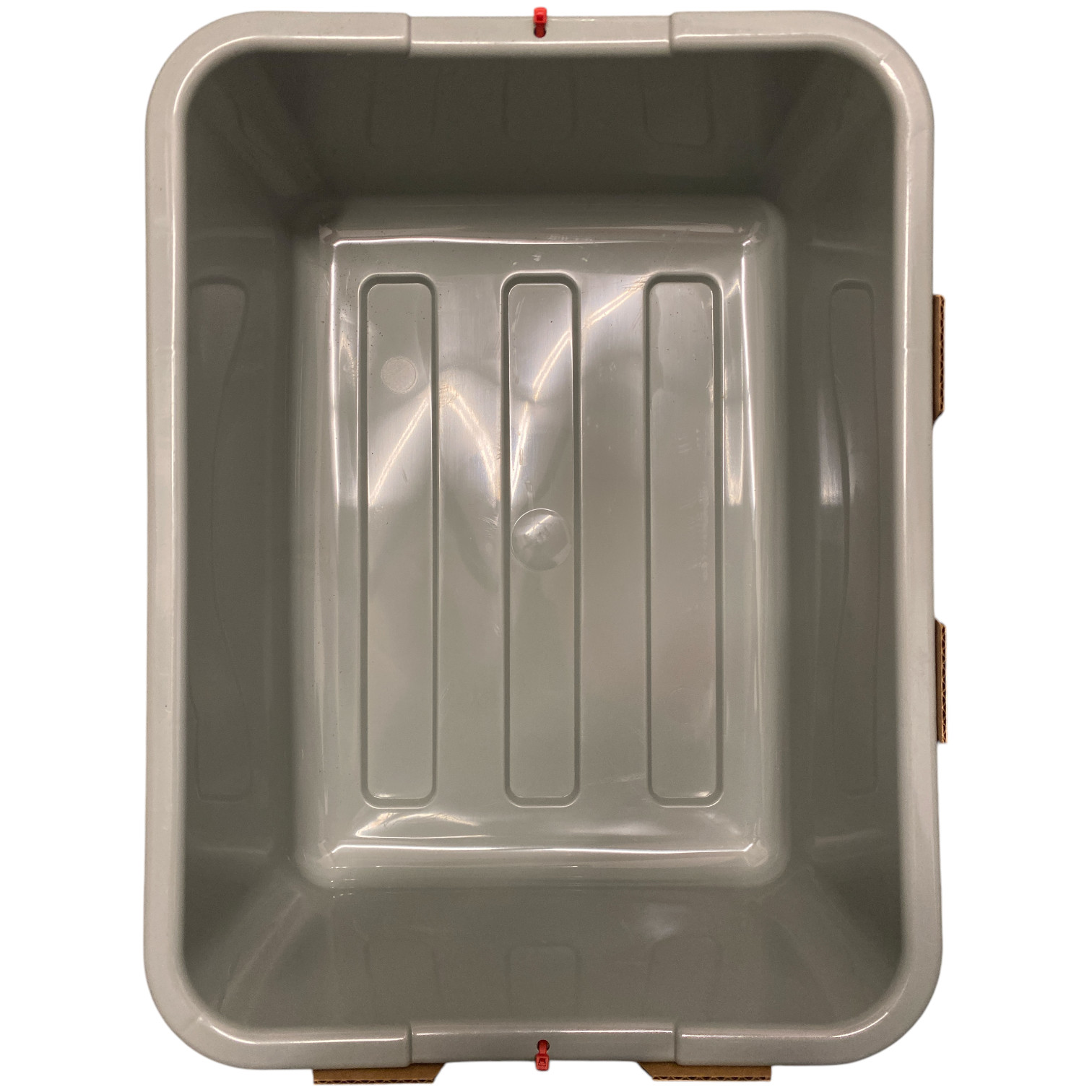 Cambro Large Capacity Bus Box, 21″x 15″ x 7″, 2pk, Grey