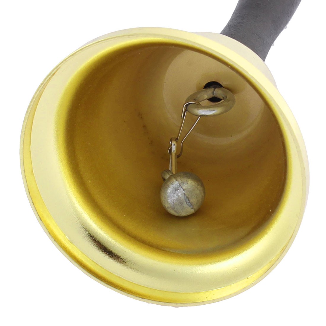 Restaurant Eatery Dinner Order Hand Bell Call Handbell Gold