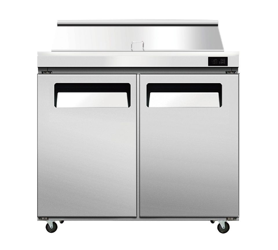Oliver 36” Commercial Salad & Sandwich Prep Refrigerator Cooler Table SP10