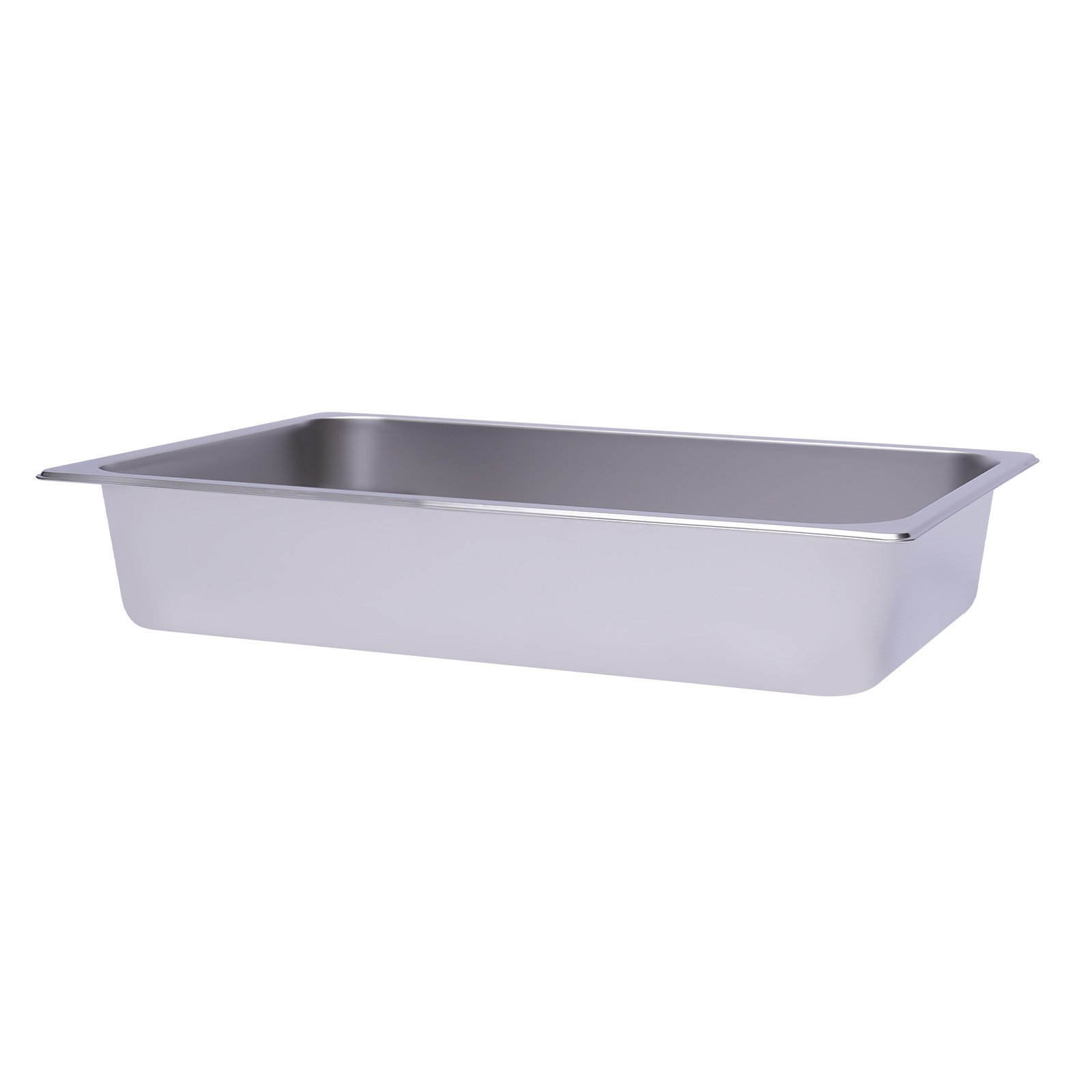 6-Pack 4 Inch Stainless Steel Steam Table Pans Deep Restaurant Steam Table Pans
