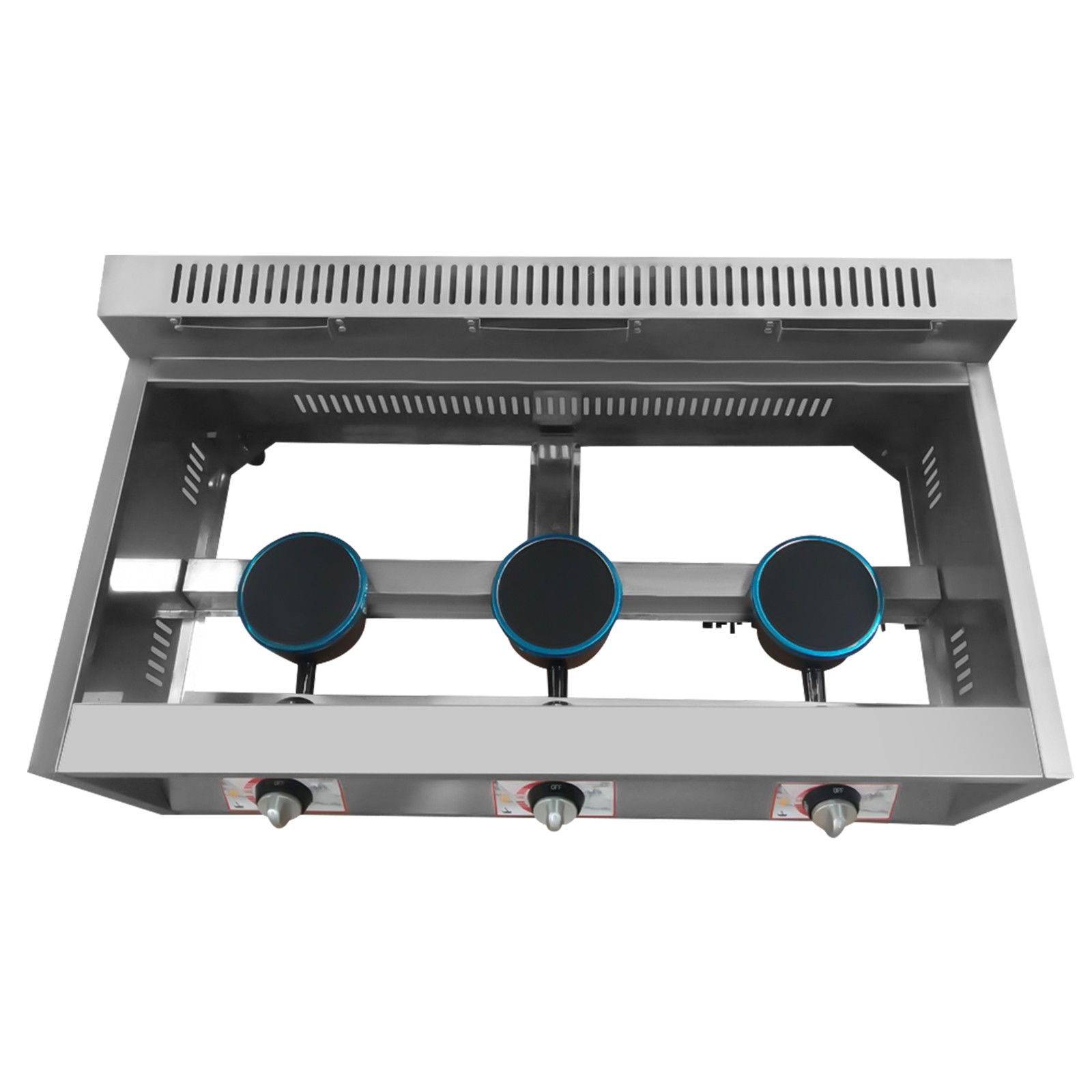 3-Pan Propane Gas Food Warmer Restaurant Tabletop Desktop Countertop Steam Table