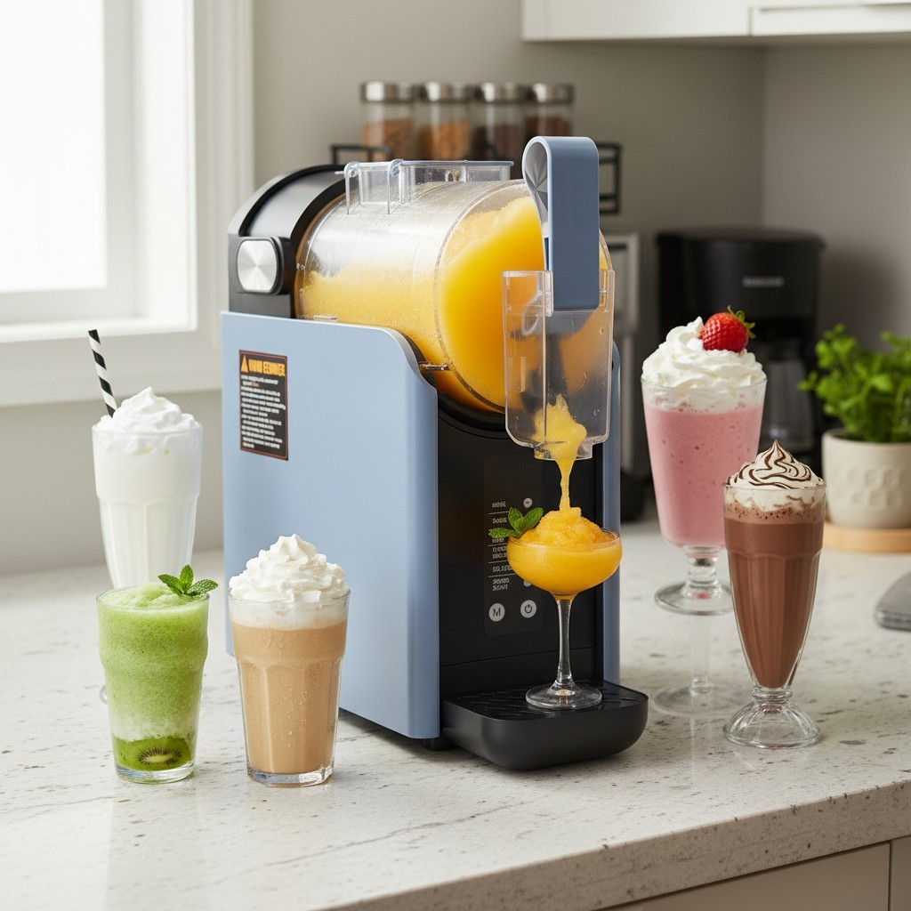 Versatile Slushie Machine with 6 Modes for Instant Margaritas & Milkshakes