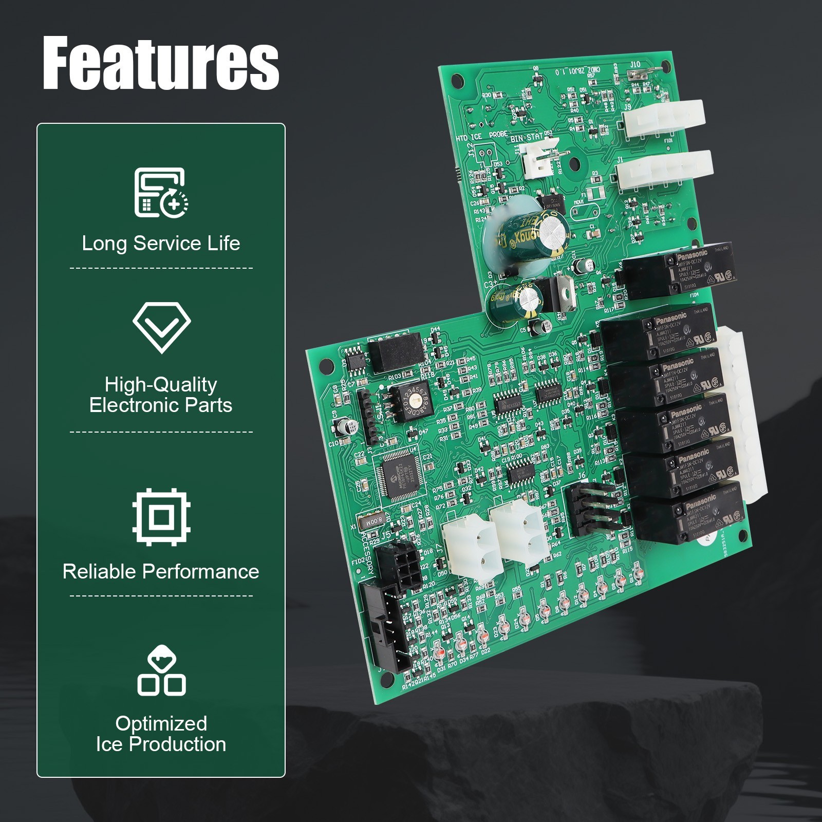 11-0621-21 Control Board Assembly Cuber For Scotsman-Ice 11-0621-21, 11-0550-28