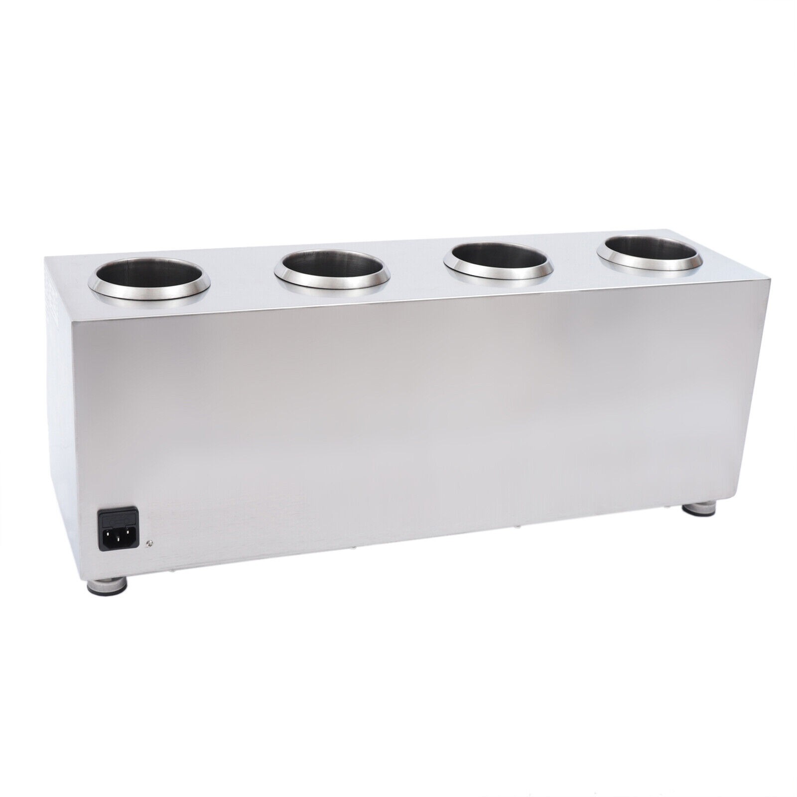 2600ML Commercial Electric Sauce Bottle Warmer Dispenser With 4 Squeeze Bottles