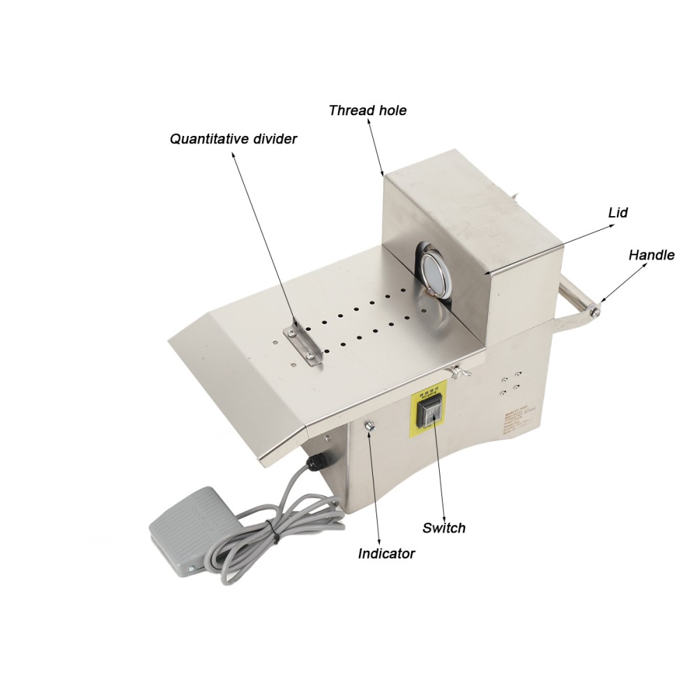 200W Sausage Knotting Machine Automatic Electric Sausage Twist Tying Machine US