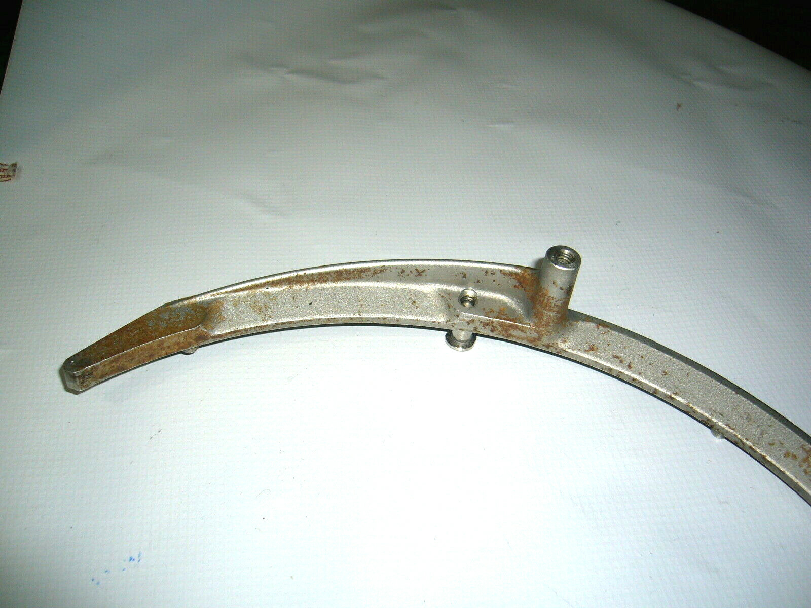Vintage Meat Slicer Blade Guard, Steel, Model Unknown, Maybe Globe?