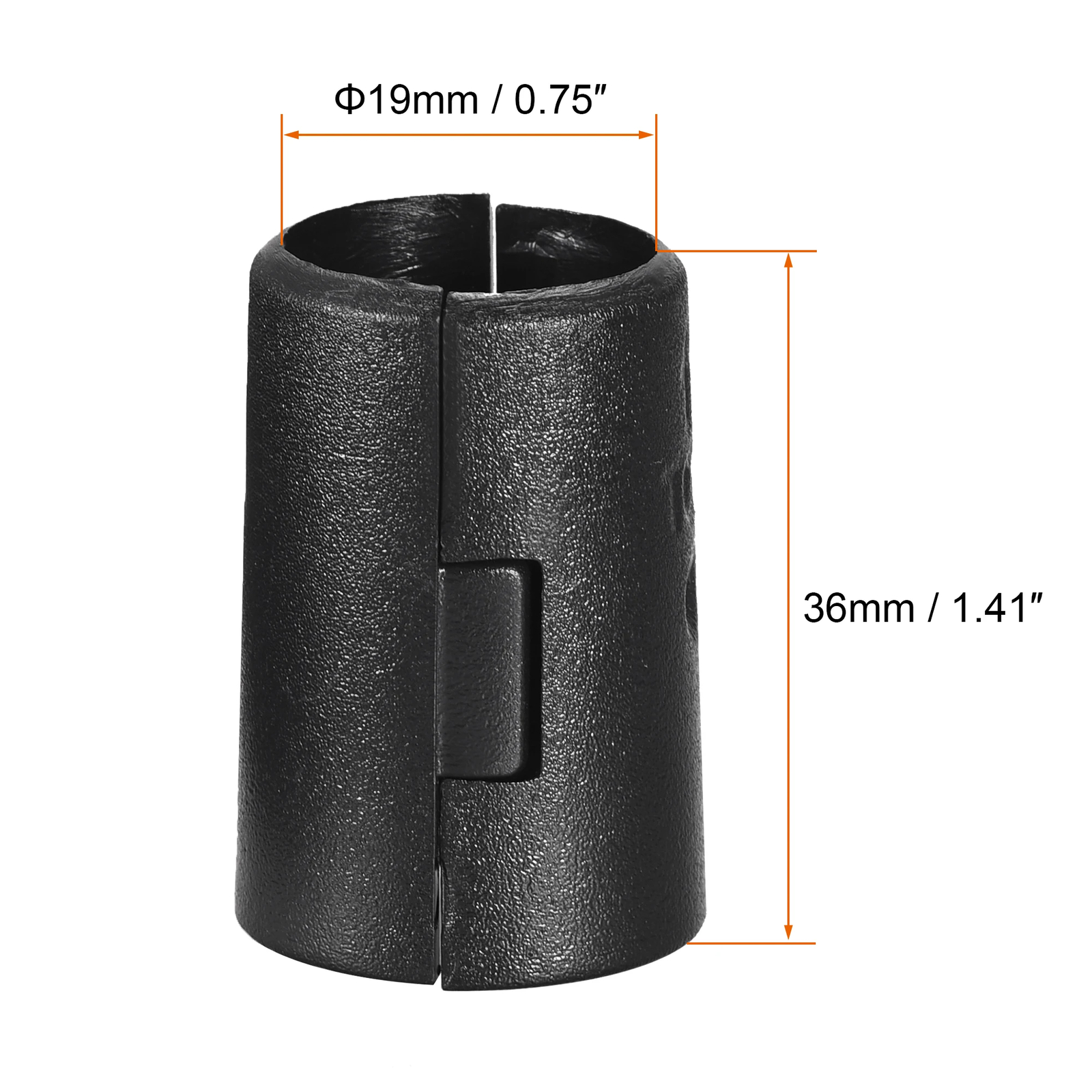 25PCS Sleeves Lock Wire Shelf Clips Shelving Split Metal Rack Fits 1″ Post