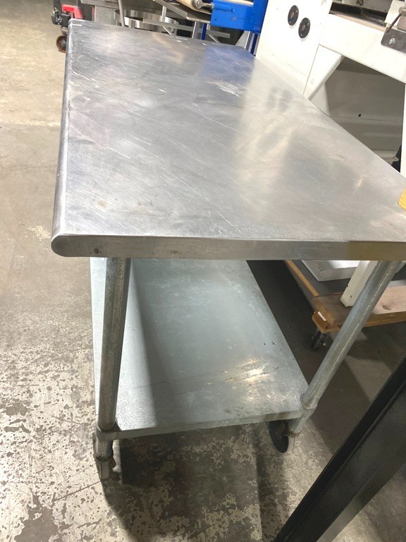 Table /Commercial Stainless Steel top Bakers & Butchers Best 60″x30″x36″H