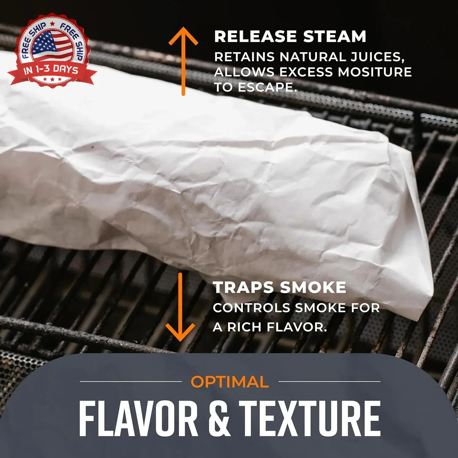 White Kraft Butcher Paper Roll – 18» x 150′ – Versatile & Durable – Ideal for P