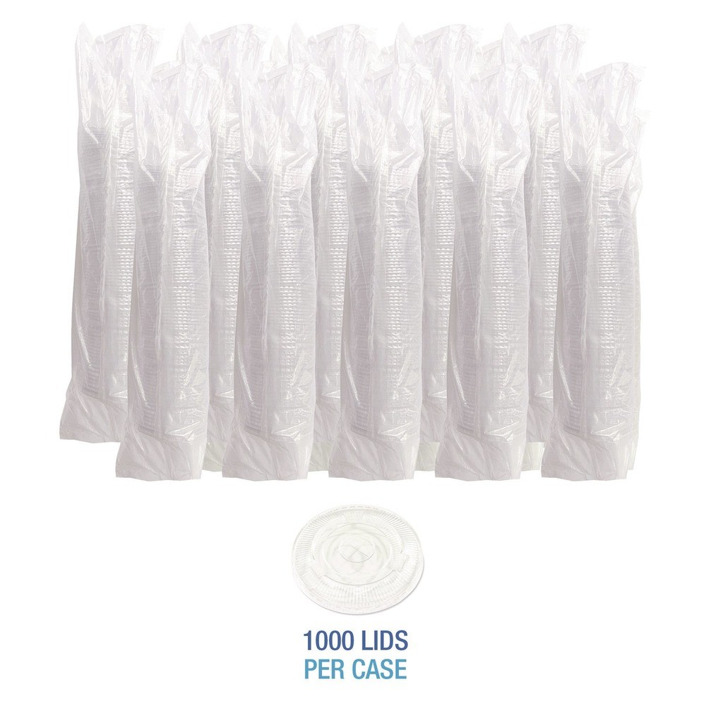 Boardwalk PET912STRAW Straw-Slot Lids For 9 oz Squat & 12 oz Cups (1000/CT) New