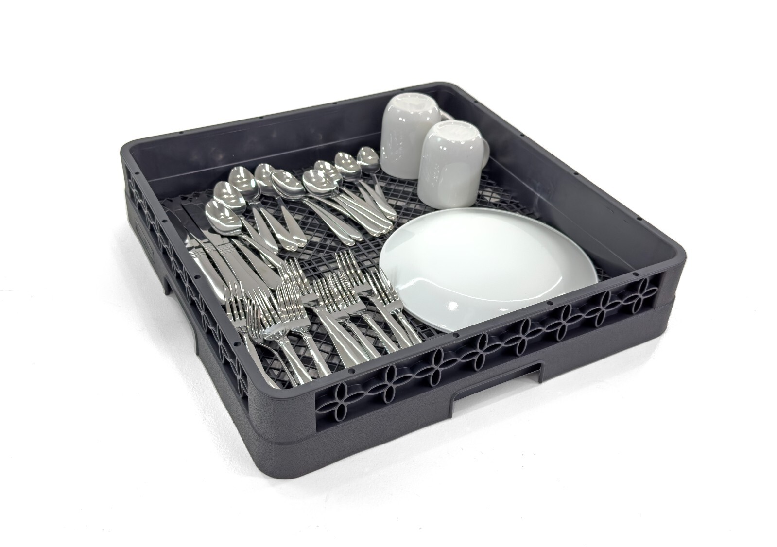 Flatware Rack For Commercial Dishwasher | Full Size Combination