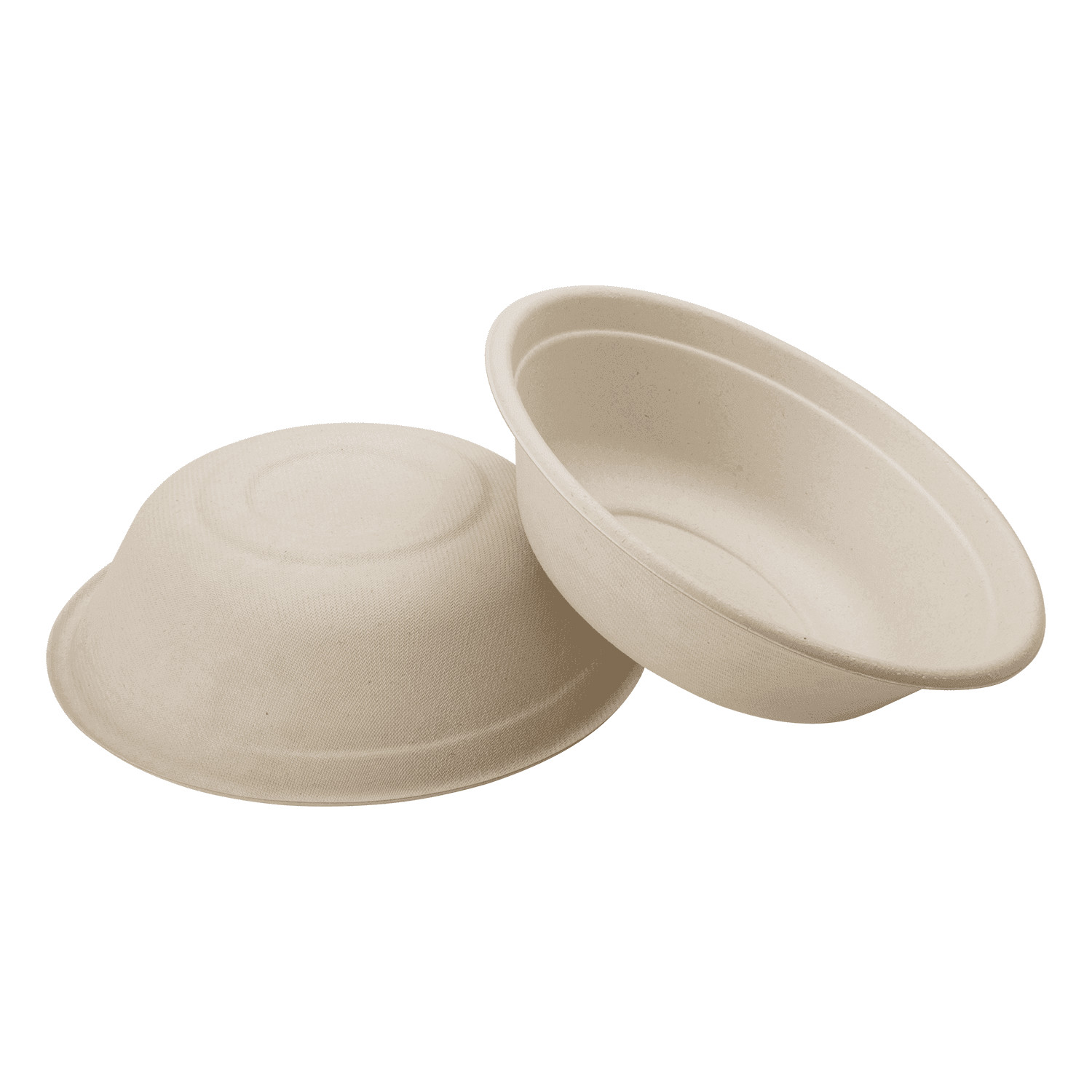 Karat Earth 32oz Paper Round Bowl, PFAS Free, Molded Fiber, Natural – 500 pcs