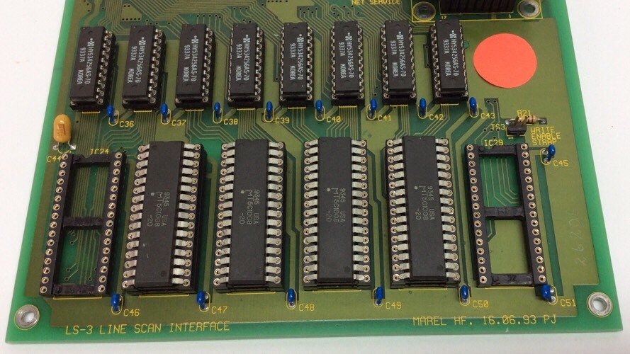 Marel 16.06.93 PJ Line-Scan Interface Board LS-3
