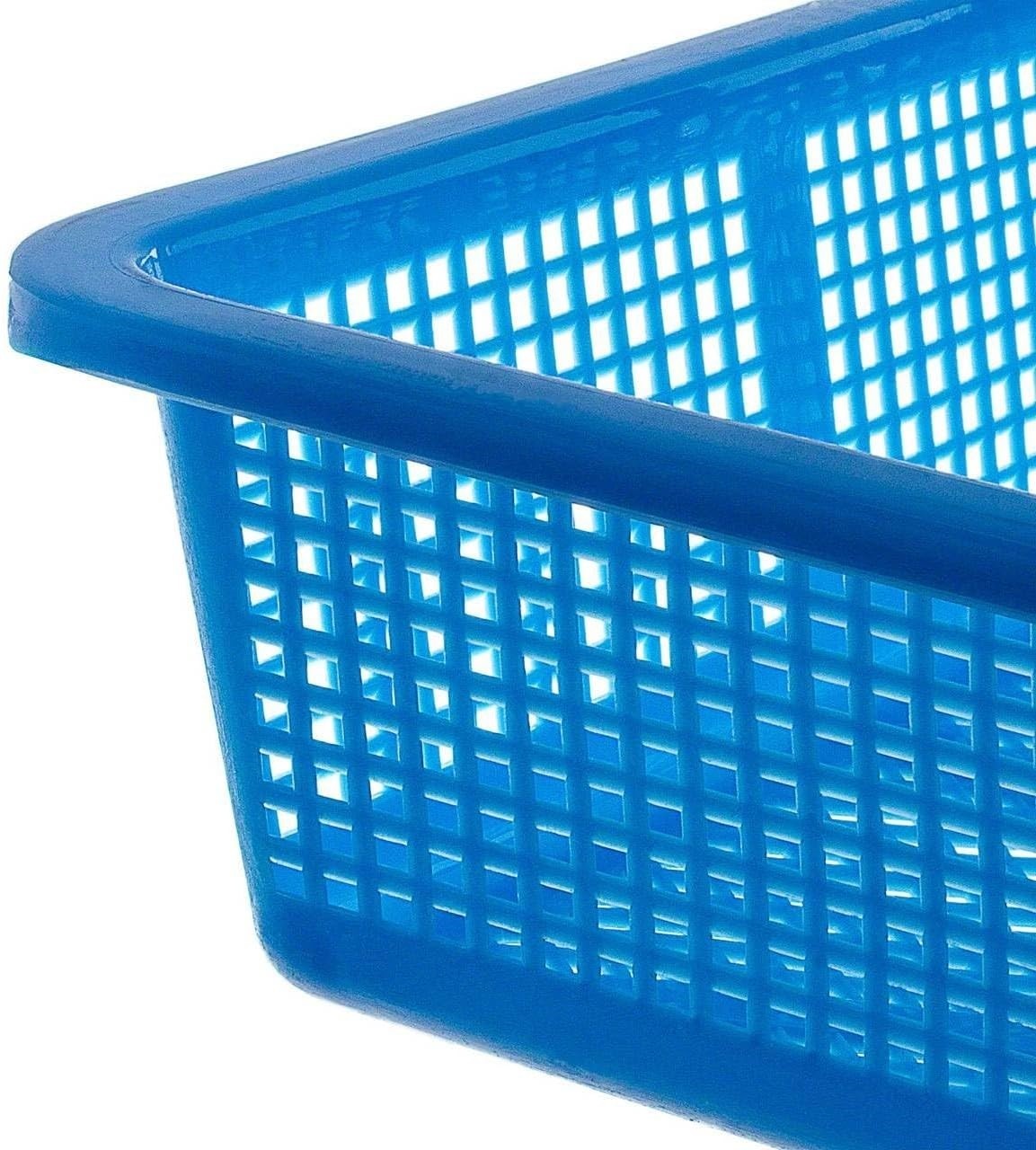 Thunder Group Durable Plastic Basket, – Blue