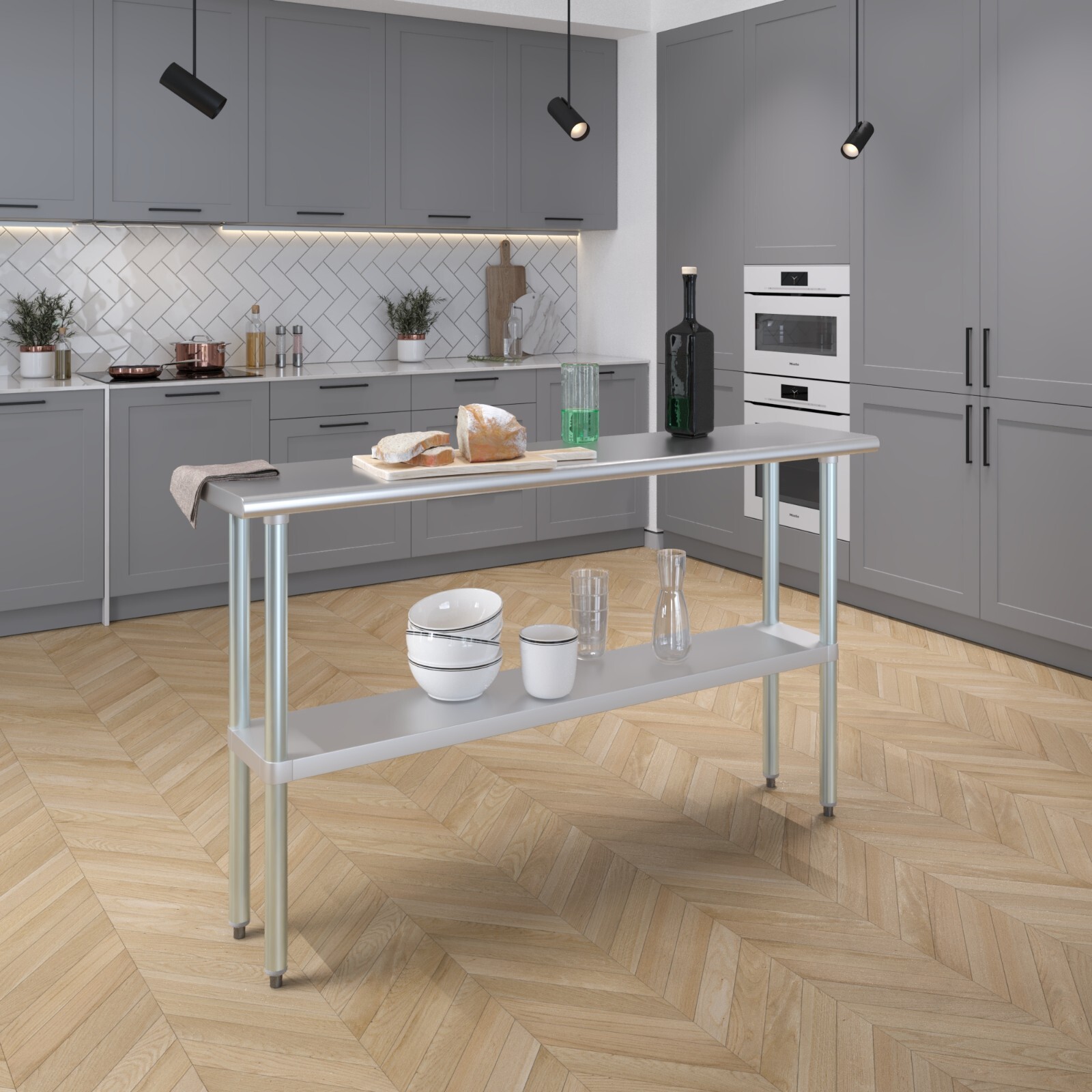 14 in. x 60 in. Stainless Steel Table