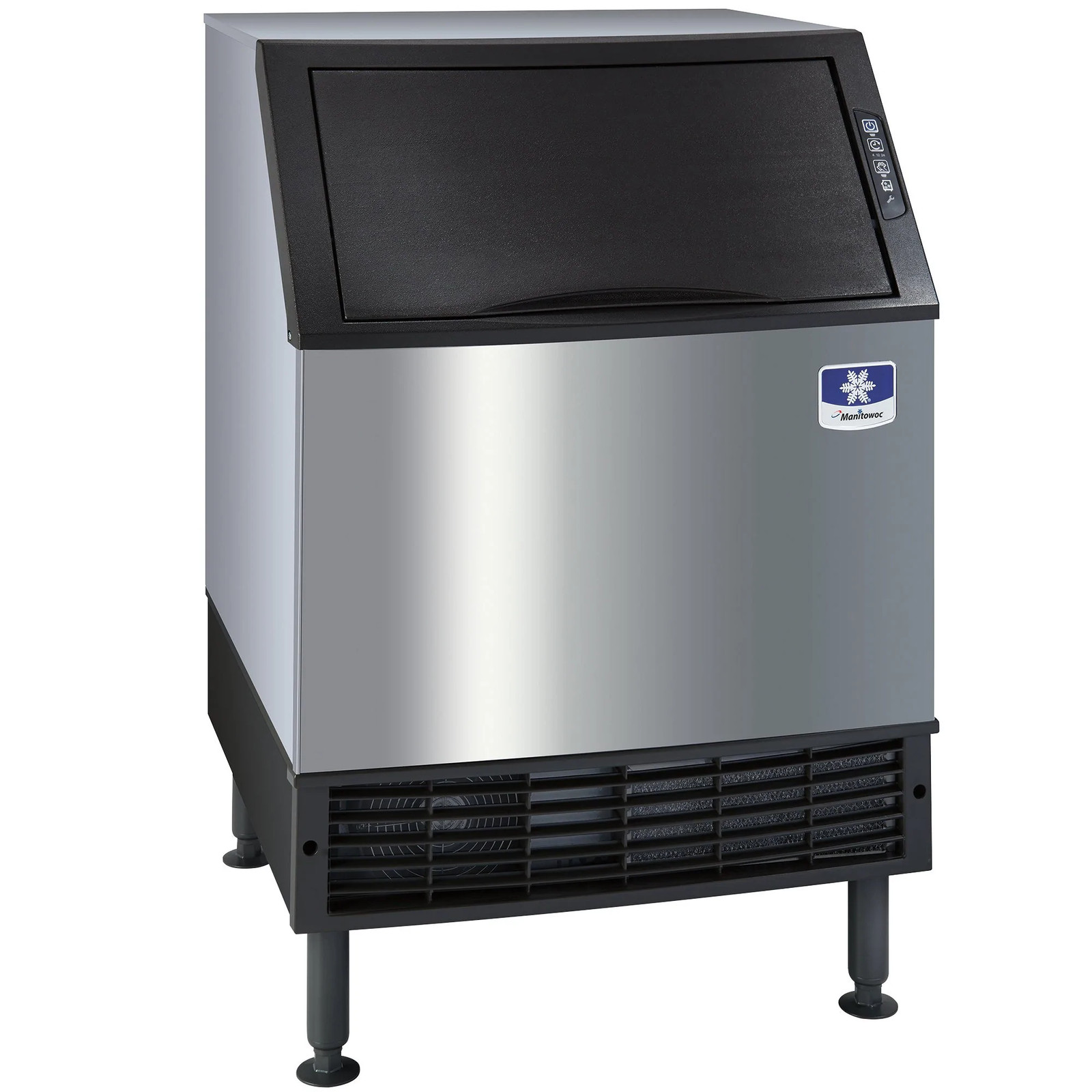Manitowoc 26″ Water Cooled Undercounter Full Size Cube Ice Machine with Bin