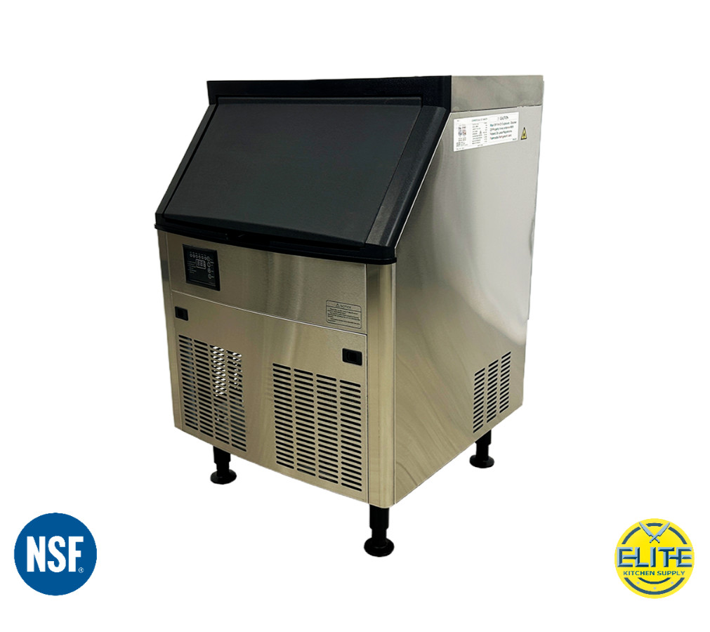 NSF Commercial Cube Ice Maker 290 LBS/ Day, Free Standing Ice Machine