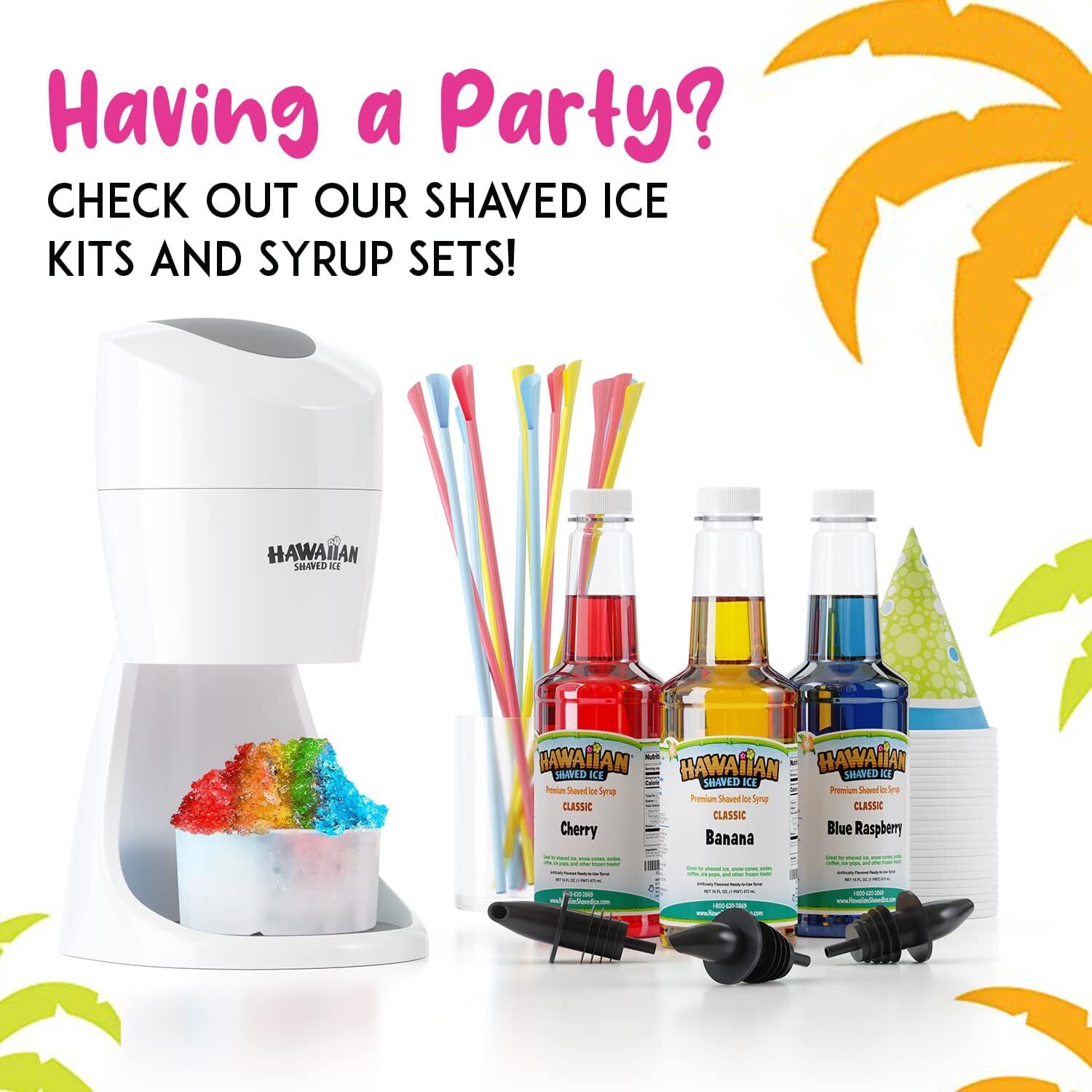 With 2 reusableplastic ice moldcups,non-slip pads,1-year manufacturer’s warranty