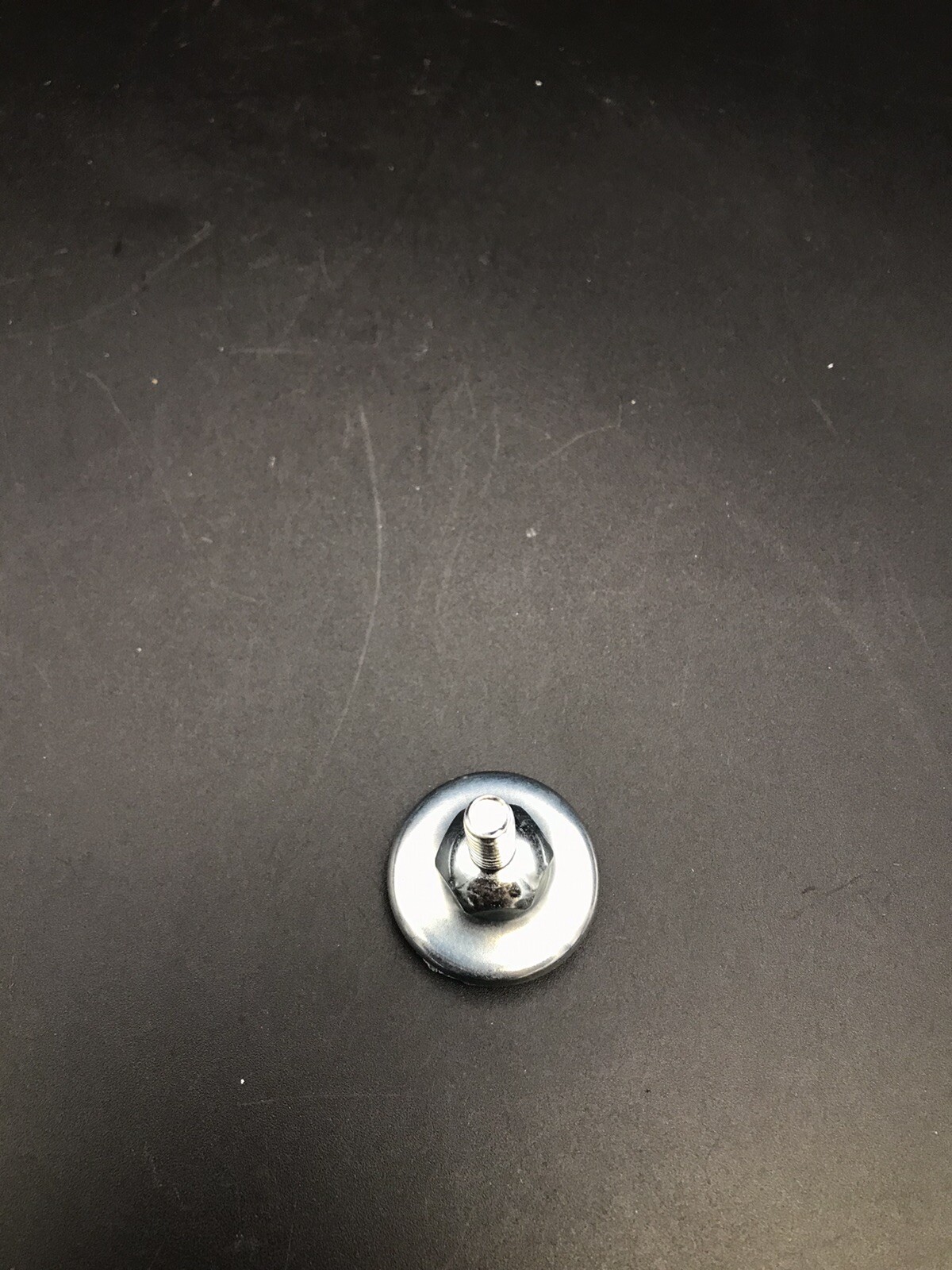Royal Industries Floor Glide Kit Nickel Plated with Nylon base includes screws