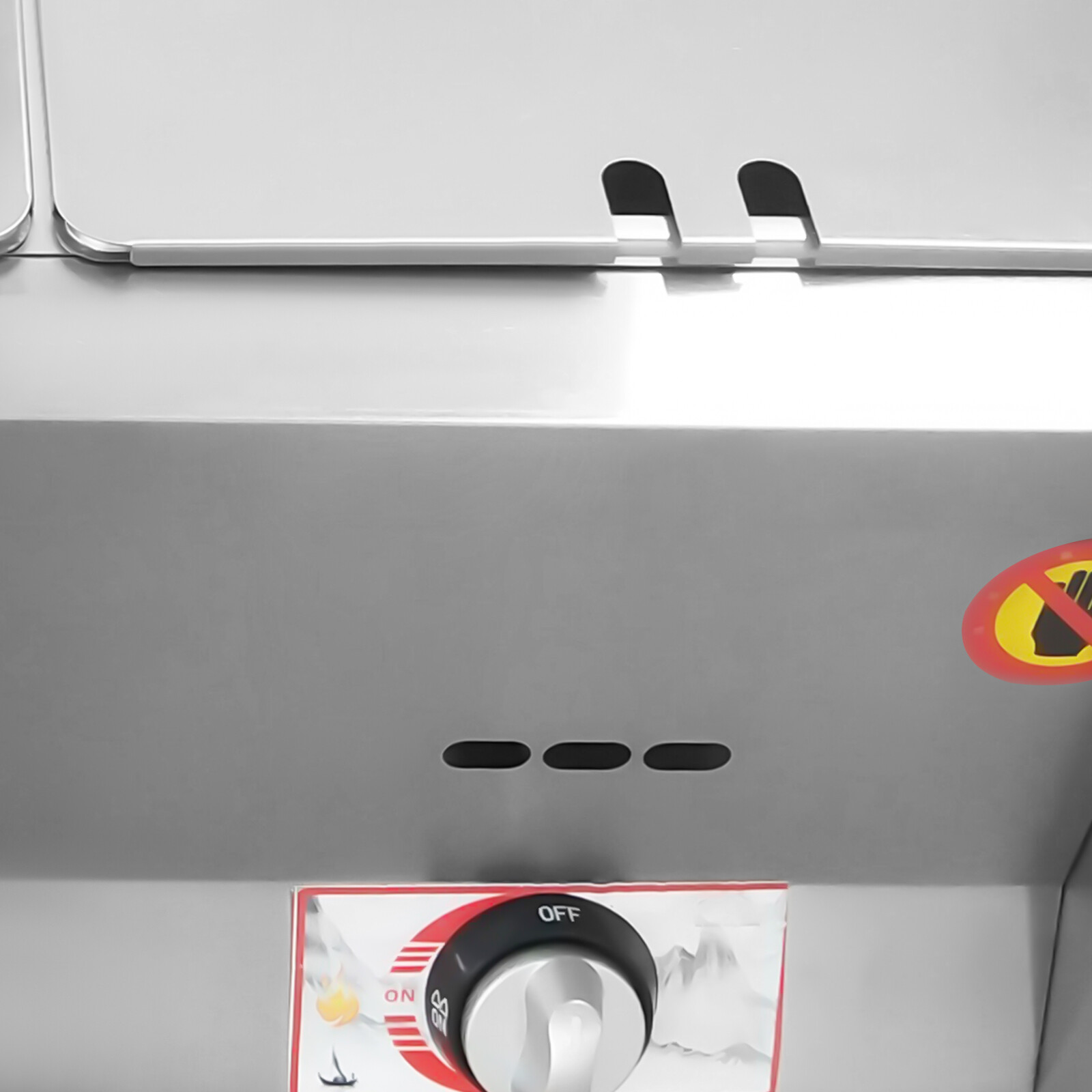 3-Pan Propane Gas Food Warmer Restaurant Tabletop Desktop Countertop Steam Table