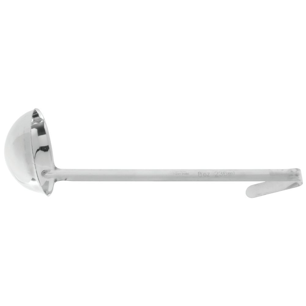 HUBERT Ladle 8 Ounce Stainless Steel One Piece Construction 11″L