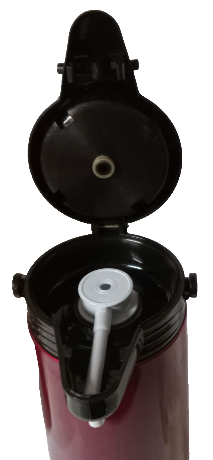 METRO 1.9 L Thermal Carafe Air Pump Coffee Pot Isolante Red New Open Box