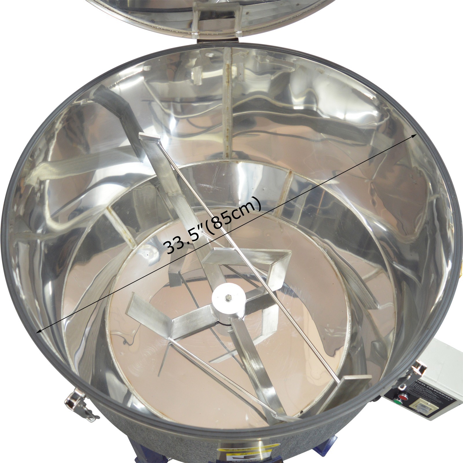 220V Vertical Commercial Large Color Mixing Machine Materials Blender Mixer150kg