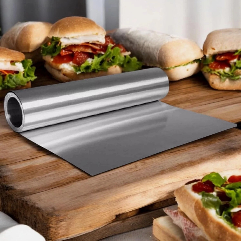 18″ x 500 Feet Heavy Duty Aluminum Foil Roll | Commercial-Grade Wrap | 1 Count