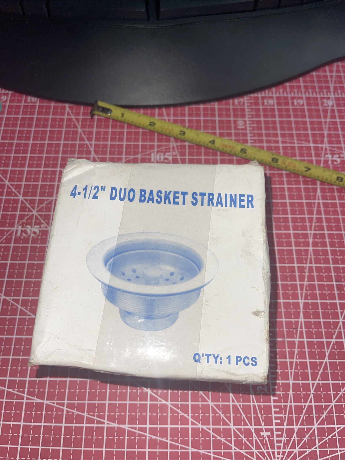 Unbranded 4 1/2 Stainless Steel J-6 Duo Basket Drain Sink Strainer SS J6 4.5″